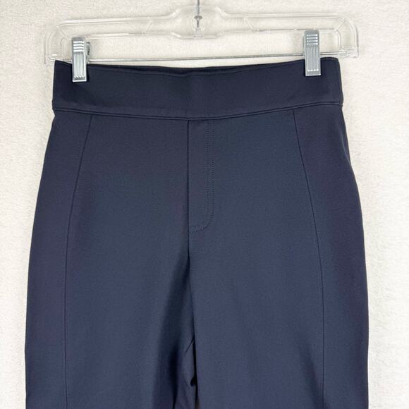 Spanx SPANXsupersmooth Perfect Fit Ponte Slim Straight Pull On Pant Navy Size XS - Picture 8 of 15